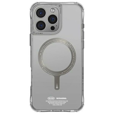 Skinarma etui Saido iPhone 16 Pro 6.3 Magnetic Charging titanium