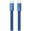 Kabel USAMS U96 60W USB-C do USB-C 1.2m  niebieski