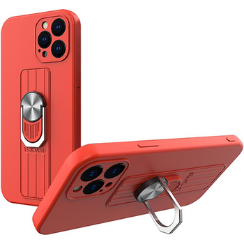 HURTEL RING CASE DO SAMSUNG GALAXY S21 5G SILIKONOWE Z PODSTAWKĄ NA TELEFON