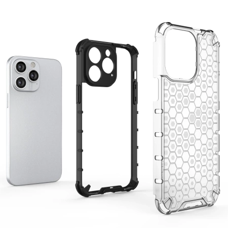 HURTEL POKROWIEC PANCERNY HONEYCOMB DO IPHONE 14 PRO HYBRYDOWY OCHRONNY