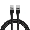 WOZINSKY KABEL USB-C 2M PD 65W DO TELEFONÓW I AKCESORII SZYBKIE ŁADOWANIE