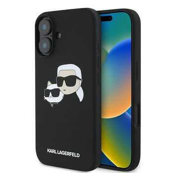 KARL LAGERFELD ETUI HARDCASE DO IPHONE 16 PLUS 6.7 DO MAGSAFE SILICONE