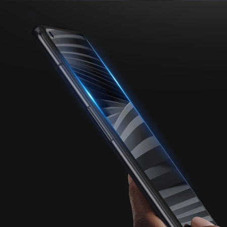 DUX DUCIS SZKŁO HARTOWANE 9D DO MOTOROLA MOTO G50 Z RAMKĄ WYSOKA OCHRONA