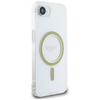 GUESS ETUI CASE IML GLITTER CIRCLE DO IPHONE 16E DO MAGSAFE PRZEZROCZYSTE