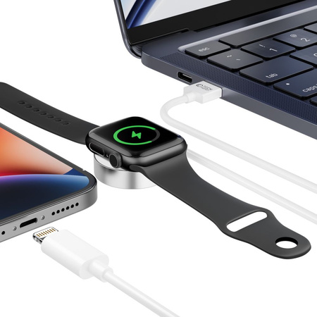 TECH-PROTECT ŁADOWARKA INDUKCYJNA MAGNETYCZNA DO APPLE WATCH Z KABLEM 150CM