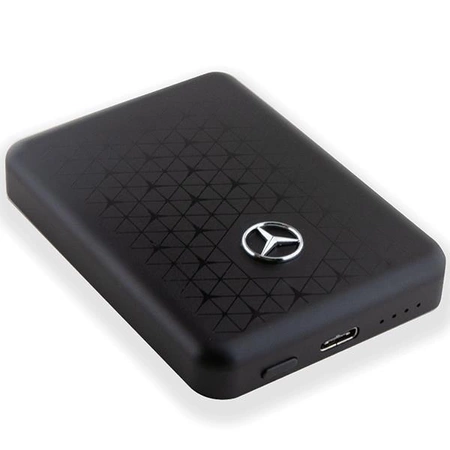 Powerbank Mercedes Stars Pattern MagSafe 5W 3000mAh - czarny