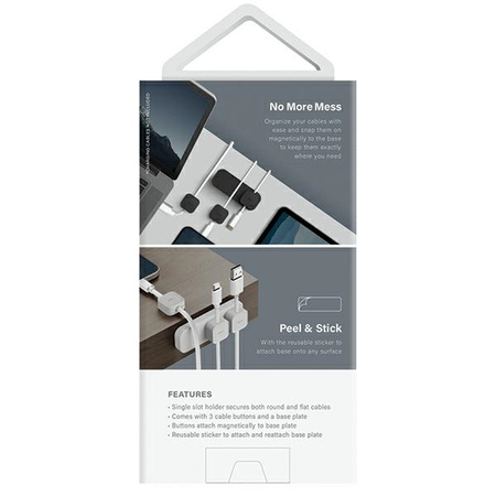 UNIQ POD MAG MAGNETYCZNY ORGANIZER DO KABLI DO MAGSAFE IPHONE 13 14 15 16
