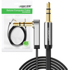 Ugreen płaski kabel przewód audio AUX 3,5 mm mini jack 5m srebrny (10728)