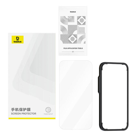 BASEUS PRYWATYZUJĄCE SZKŁO HARTOWANE DO IPHONE 11 PRO X XS ZESTAW