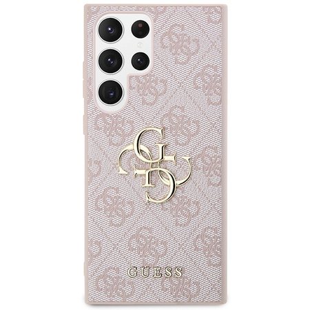 GUESS ETUI DO SAMSUNG S23 ULTRA S918 HARDCASE BIG METAL LOGO ZABEZPIECZENIE