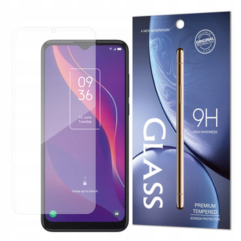 HURTEL SZKŁO HARTOWANE TEMPERED GLASS 9H DO TCL 306 OPASKA KOPERTA