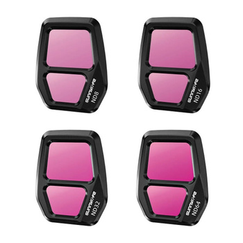 SUNNYLIFE FILTR DO KAMERY AIR 3S A3S-FI926 4 SZT ND8 ND16 ND32 ND64 KOMPLET