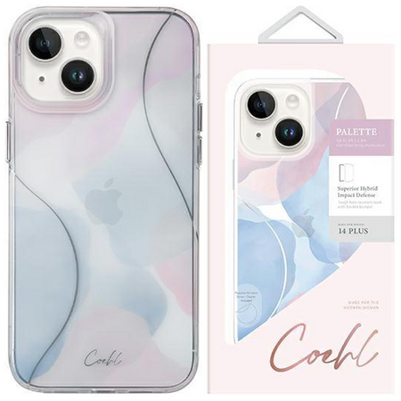 Etui Uniq Coehl Palette na iPhone 14 Plus niebieski/dusk blue