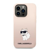 Karl Lagerfeld KLHCP14XSNCHBCP iPhone 14 Pro Max 6,7" hardcase różowy/pink Silicone Choupette