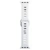 38/40/41/42 mm White (small) - 3mk Silicone Watch Strap for Apple