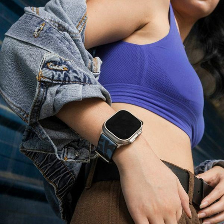 Skinarma pasek Spunk Apple Watch Ultra   niebieski/blue