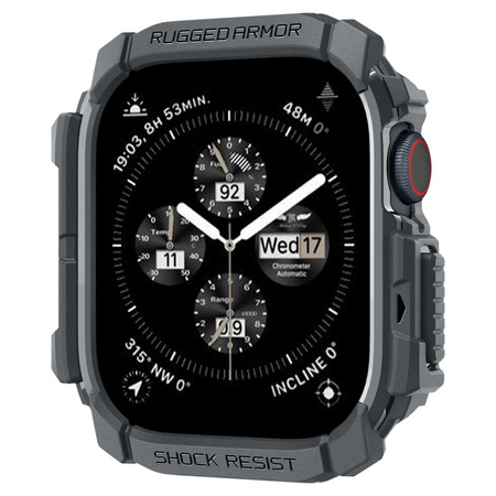 SPIGEN CASE RUGGED ARMOR DO APPLE WATCH 10 46 MM OCHRONA PRZED ZARYSIENIAMI