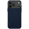 Etui UNIQ Keva EDGE do iPhone 17 Pro Max Magclick Charging niebieski