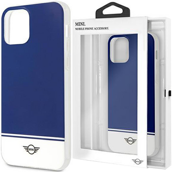 Mini MIHCP12LPCUBINA iPhone 12 Pro Max 6,7" granatowy/navy hard case Stripe Collection