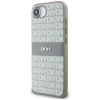 DKNY ETUI CASE REPEAT TEXTURE PATTERN Z PASAMI DO IPHONE 16E LUKSUSOWE