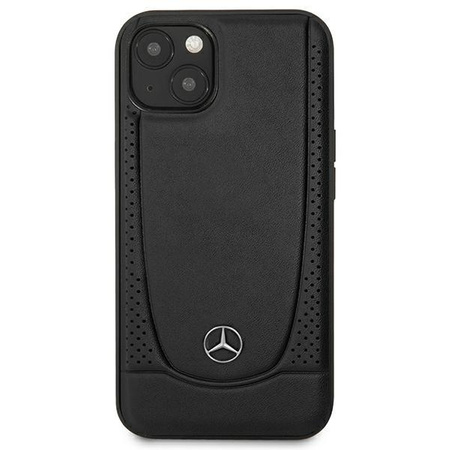 Mercedes MEHCP15MARMBK iPhone 15 Plus 6.7" czarny/black hardcase Leather Urban