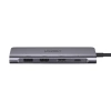 UGREEN ADAPTER 6W1 USB-C HDMI 2X USB-A 3.0 DO MACBOOKA IPHONE CZYTNIK SD TF