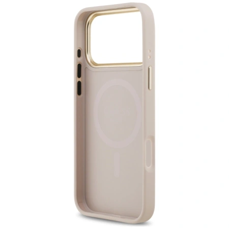 GUESS ETUI DO IPHONE 17 PRO MAX MAGSAFE STRIPE LOGO 4G Z MAGNETYCZNYM