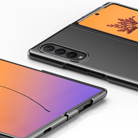 HURTEL ETUI POKROWIEC Z METALICZNĄ RAMKĄ DO SAMSUNG GALAXY Z FOLD 4 NOWOŚĆ