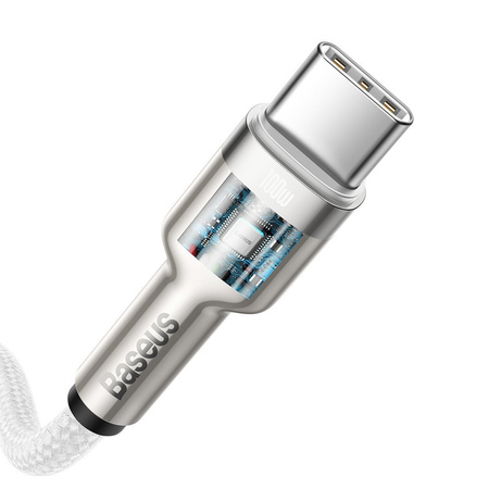 BASEUS KABEL USB-C DO USB-C 100W 1M DO ŁADOWANIA TELEFONÓW 2.0A 100W Z MOCĄ