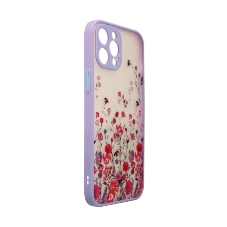 HURTEL DESIGN CASE POKROWIEC DO IPHONE 13 PRO MAX WZÓR W KWIATY ELEGANCKI