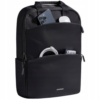 INNOSTYLE PLECAK NA LAPTOPA 15,6 DO SAMOLOTU WODOODPORNY COLORLITE 14L CZARNY