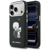 Etui Karl Lagerfeld Karl & Choupette     Back Logo MagSafe do iPhone 17 Pro czarny