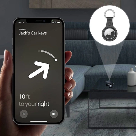 DUX DUCIS ZESTAW 4X SILIKONOWE ETUI BRELOK CASE DO APPLE AIRTAG ZAWIESZKA