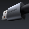 MCDODO KABEL USB SZYBKIE ŁADOWANIE DO IPHONE LIGHTNING PD 36W 1M LED CZARNY
