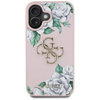 GUESS ETUI CASE POKROWIEC DO IPHONE 16 Z LOGO 4G LUKSUSOWY GRINDED ROSES