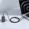 MCDODO KABEL USB-C 2W1 SZYBKIE ŁADOWANIE DO IPHONE 14 MACBOOK LED 100W 2M
