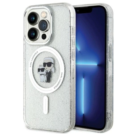 KARL LAGERFELD ETUI HARDCASE KARL&CHOUPETTE DO IPHONE 15 PRO 6.1 DO MAGSAFE