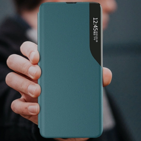 HURTEL ETUI Z KLAPKĄ DO SAMSUNG GALAXY A22 4G FUTERAŁ ECO LEATHER VIEW CASE