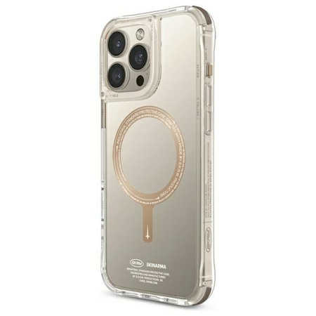 Skinarma etui Saido iPhone 16 Pro 6.3 Magnetic Charging szampański/champagne