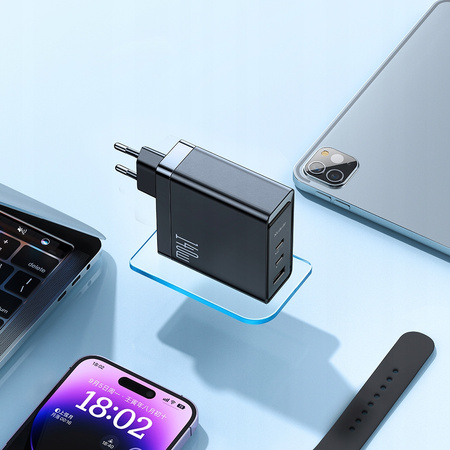Szybka Ładowarka, GaN, Usb-C,  Usb, 3 porty, 140W, Mcdodo
