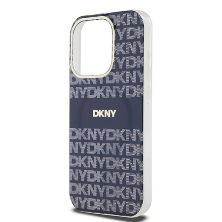 DKNY ETUI HARDCASE DO IPHONE 15 PRO 6.1 IML MONO & STRIPE DO MAGSAFE