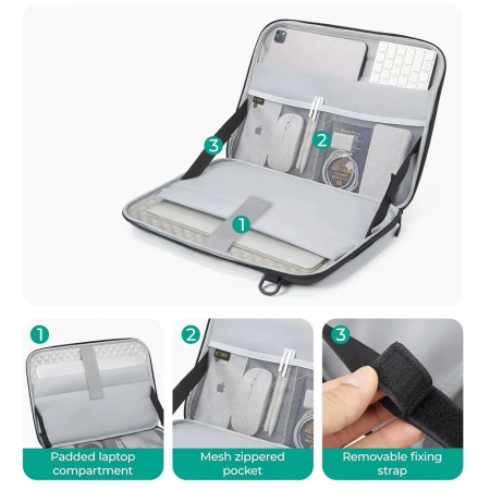 TECH-PROTECT ETUI RANGER-X TACTICAL DO LAPTOPA 13-14 CALI OCHRONNY