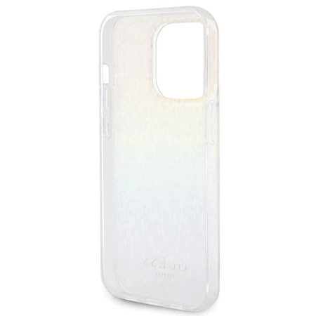 Etui Guess IML Faceted Mirror Disco Iridescent na iPhone 14 Pro Max - wielokolorowe