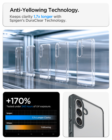 Spigen Ultra Hybrid, space crystal - Samsung Galaxy S26