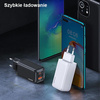 USAMS ŁADOWARKA 1XUSB-C 1XUSB T47 65W PD DO TELEFONÓW Z SZYBKIM ŁADOWANIEM