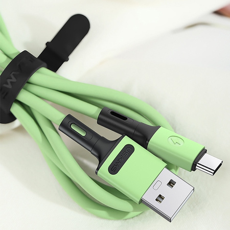 USAMS KABEL USB-C 2A DO TELEFONÓW 1M Z SZYBKIM ŁADOWANIEM FAST CHARGE