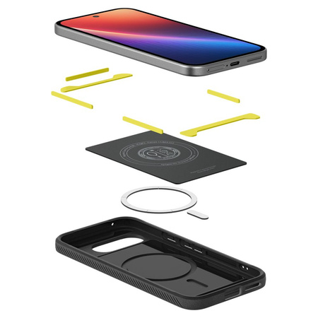 SPIGEN ETUI RUGGED ARMOR DO MAGSAFE DO GOOGLE PIXEL 9A ZWIĘKSZONA ODPORNOŚĆ