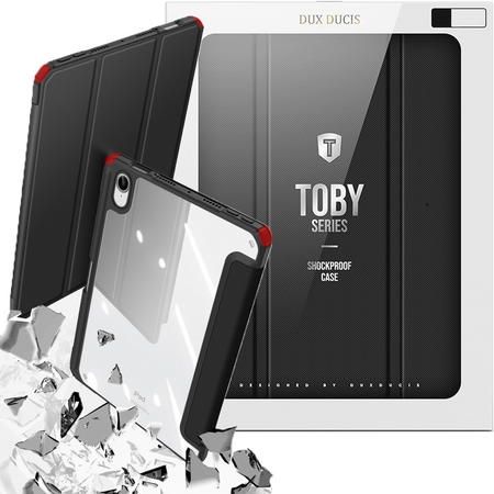 Dux Ducis Toby pancerne etui z klapką Smart Case do iPad mini 2021 z uchwytem na Apple Pencil czarny