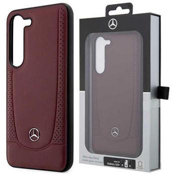 Etui Mercedes MEHCS23SARMRE S23 S911 - czerwone Leather Urban Bengale