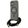 GUESS ETUI HARDCASE CROSSBODY CORD SCRIPT DO MAGSAFE DO IPHONE 16 6.1
